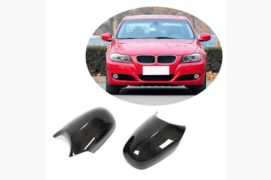 BMW 3 Series E90/E91 2005-2011 Nakładki Lusterek (do 2008-2011, Carbon) Image