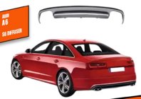 Audi A6 C7 2011-2017 Dyfuzor tylnego zderzaka DPT V1 (2011-2014) zdjęcia 1
