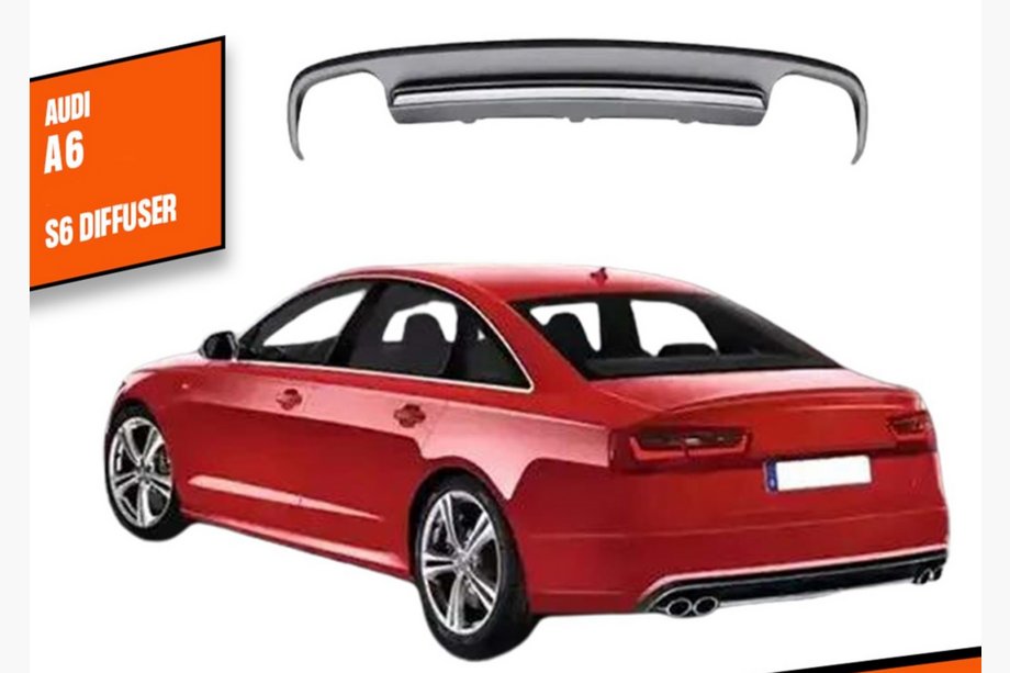 Audi A6 C7 2011-2017 Dyfuzor tylnego zderzaka DPT V1 (2011-2014) Image
