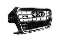 Audi Q3 2011-2019 Przedni grill SQ3 (2011-2015, czarny z chromem) zdjęcia 3