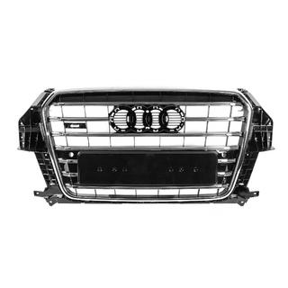 Przedni grill SQ3 (2011-2015, czarny z chromem) zdjęcia 1