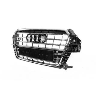 Przedni grill SQ3 (2011-2015, czarny z chromem) zdjęcia 2