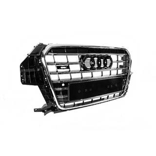Przedni grill SQ3 (2011-2015, czarny z chromem) zdjęcia 3