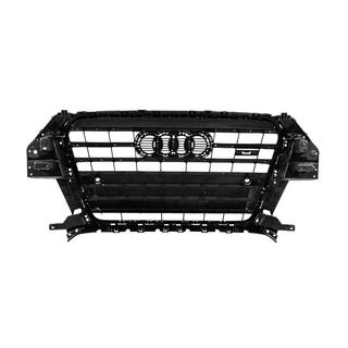 Przedni grill SQ3 (2011-2015, czarny z chromem) zdjęcia 4