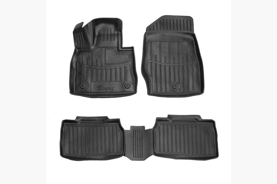 Ford Explorer 2019- Dywaniki gumowe Stingray 3D (4 szt) Image