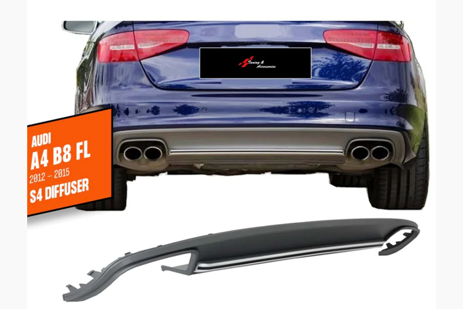 Audi A4 B8 2007-2015 Dyfuzor tylnego zderzaka DPT V1 (2012-2015) Image