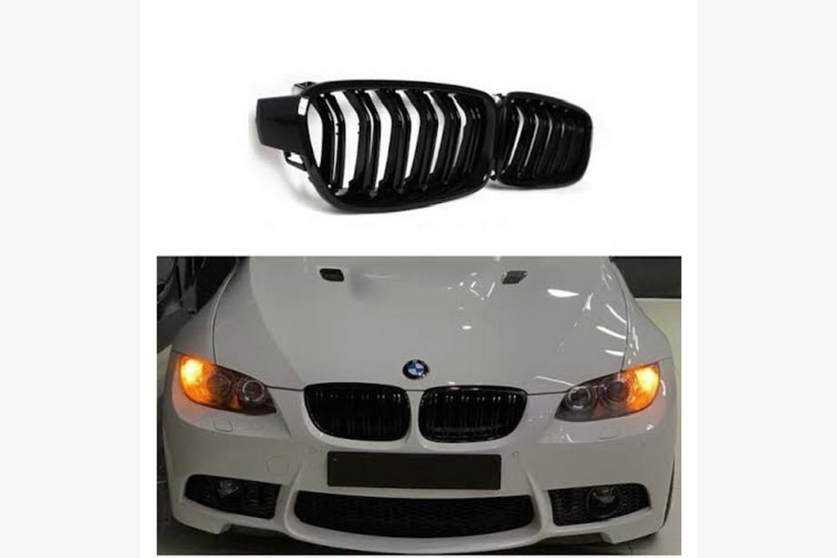 BMW 3 Series E92/E93 2006–2013 Nerki M-Look (do 2010-2013, Czarny Połysk) Zdjęcia 2