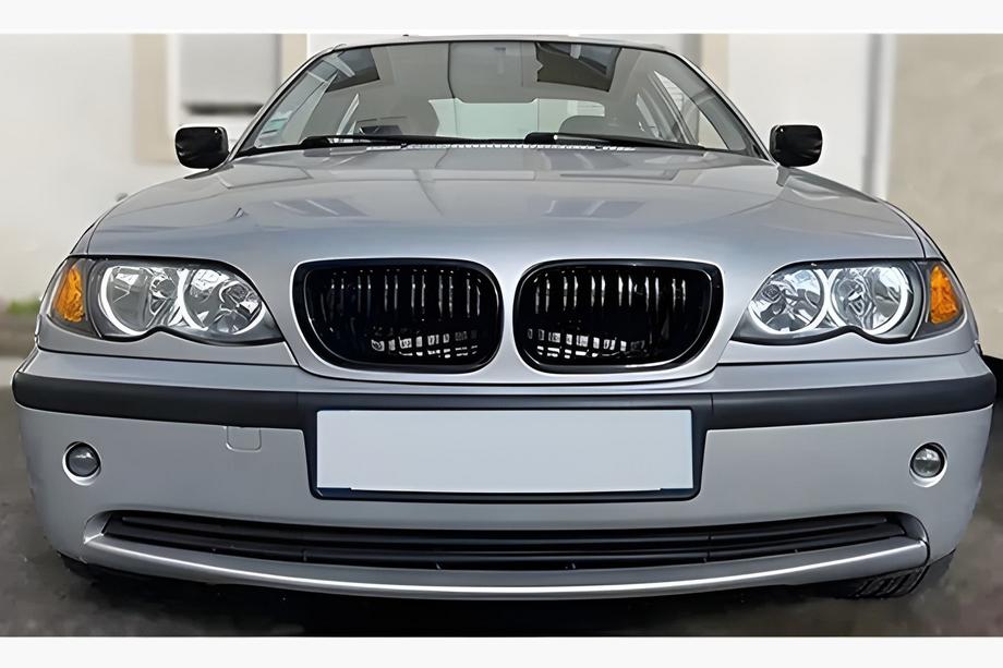 BMW 3 Series E46 1998-2006 Nerki M-Look DPT (2001-2005, Czarny Połysk) Zdjęcia 1