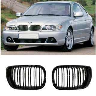 Nerki M-Look DPT (do Coupe 2003-2006, Czarny Połysk) BMW 3 Series E46 1998-2006 zdjęcia 3