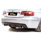 BMW 3 Series E92/E93 2006–2013 Dyfuzor tylnego zderzaka DPT (do E92 M-Sport, Czarny Połysk) zdjęcia 1