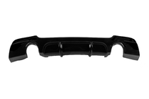 BMW 3 Series E92/E93 2006–2013 Dyfuzor tylnego zderzaka DPT (do E92 M-Sport, Czarny Połysk) zdjęcia 5