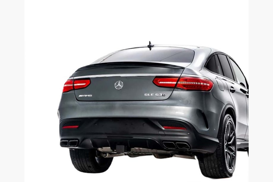 Mercedes GLE coupe C292 2015-2019 Spoiler DPT (Design GLE43, Czarny Połysk) Image