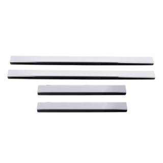 Nakładki progowe Carmos (4 szt, stal nierdzewna) Toyota Hilux 2006-2015 zdjęcia 2