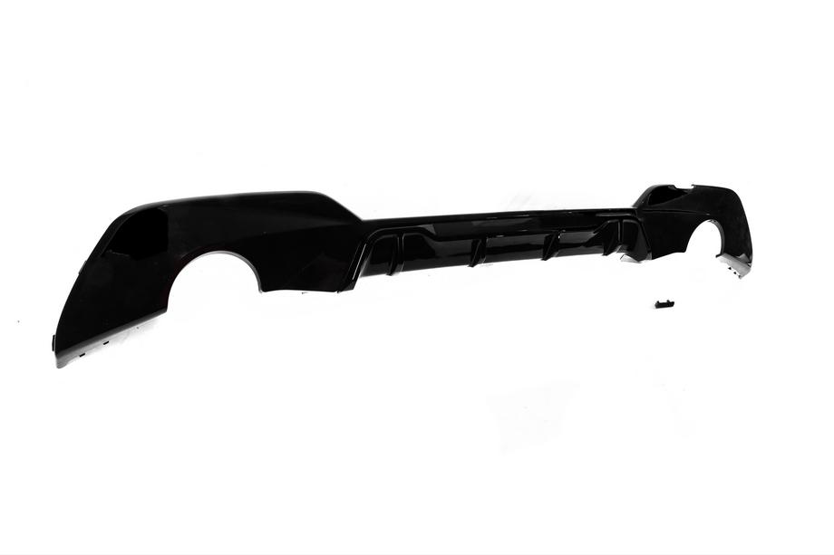 BMW 3 Series G20/G21 2018- Dyfuzor Tylnego Zderzaka DPT (do M-Sport 2018-2022, Czarny Połysk) Image