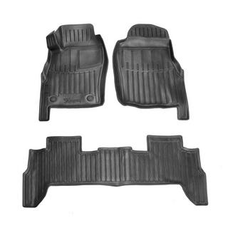 Dywaniki gumowe Stingray 3D (5-drzwiowy, 3 szt.) Nissan Patrol Y61 1997-2011