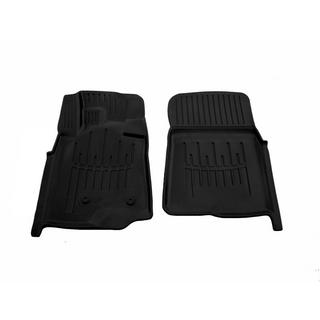 Przednie dywaniki gumowe Stingray 3D (2 szt.) Mitsubishi Pajero Wagon IV 2006-2021