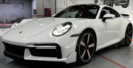 Porsche 911 (992) 2018– Zestaw body kit do Turbo S zdjęcia 1