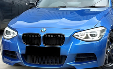 BMW 1 Series F20/F21 2011-2019 Nerki M-Look (2011-2014, Czarny Połysk) zdjęcia 1