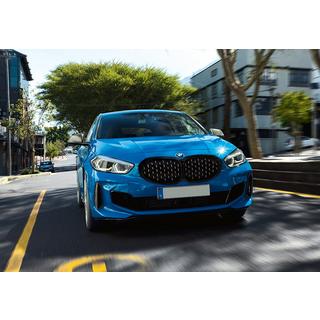 Atrapa chłodnicy Diamond Silver (1 szt) BMW 1 Series F40 2019-2024 zdjęcia 1