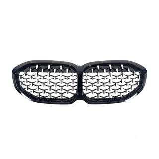 Atrapa chłodnicy Diamond Silver (1 szt) BMW 1 Series F40 2019-2024 zdjęcia 2