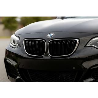 Nerki M-Look (Czarny Połysk z Chromowaną Ramką) BMW 2 Series F22/F23 2014-2021 zdjęcia 1