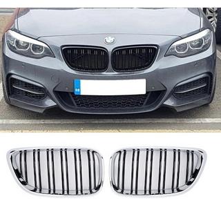 Nerki M-Look (Czarny Połysk z Chromowaną Ramką) BMW 2 Series F22/F23 2014-2021 zdjęcia 2