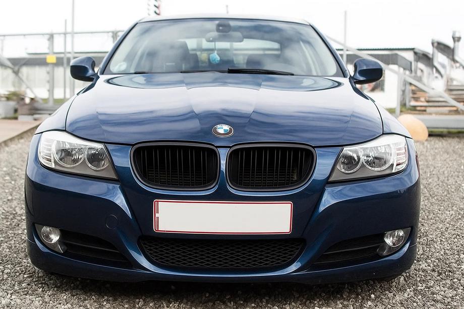 BMW 3 Series E90/E91 2005-2011 Nerki M-Look (do E-90/91 2008-2011, Czarny Mat) Image