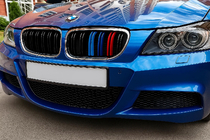 BMW 3 Series E90/E91 2005-2011 Nerki M-Look (do E-90/91 2008-2011, M-Color z chromowaną ramką) zdjęcia 1