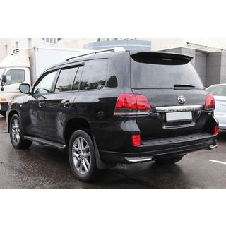 Tylne oryginalne chlapacze 2012-2015 (2 szt, do body kitu) Toyota Land Cruiser 200 2007-2021 zdjęcia 1