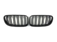 BMW 3 Series E92/E93 2006–2013 Atrapy chłodnicy M-Look (do 2010-2013, Czarny Mat) zdjęcia 2