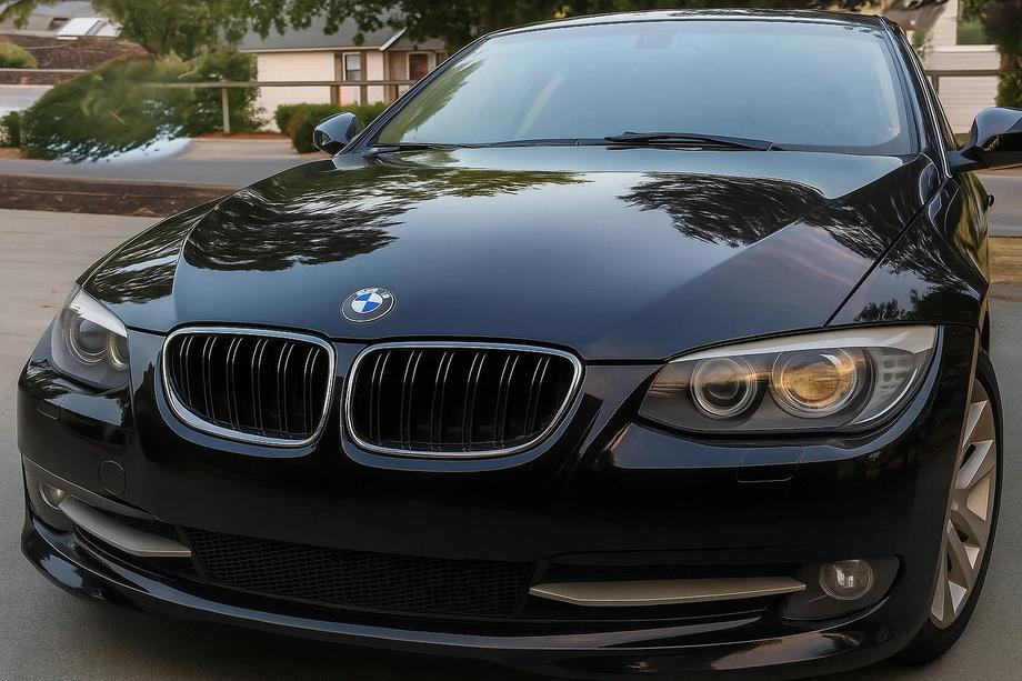 BMW 3 Series E92/E93 2006–2013 Atrapy M-Look (do 2010-2013, czarny połysk z chromowaną ramką) Image