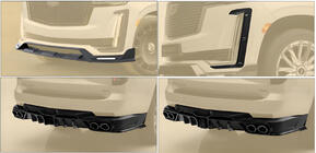Cadillac Escalade 2020- Zestaw body kit MNR Carbon zdjęcia 9