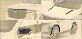 Cadillac Escalade 2020- Zestaw body kit MNR Carbon zdjęcia 7