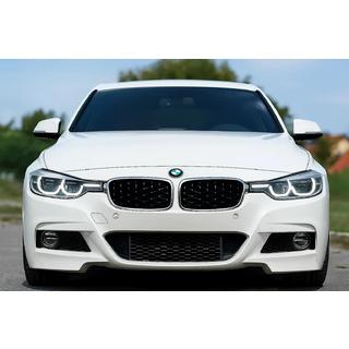Nerki Diamond Black z chromowaną ramką BMW 3 Series F30/F31 2012-2019 zdjęcia 1
