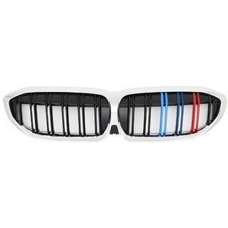Nerki M-Look V2 (2018-2022, M-Color z chromowaną ramką) BMW 3 Series G20/G21 2018- zdjęcia 2