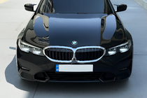 BMW 3 Series G20/G21 2018- Nerki 1 Listwa (2018-2022, Czarny Połysk z Chromowaną Ramką) zdjęcia 1
