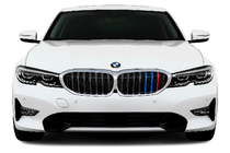 BMW 3 Series G20/G21 2018- Nerki 1 Bar (2018-2022, M-Color z chromowaną ramką) zdjęcia 1