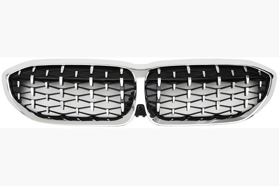 BMW 3 Series G20/G21 2018- Nerki Diamond Silver (2018-2022, Chromowana Ramka) Zdjęcia 2
