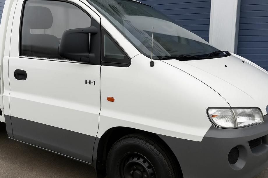 Hyundai H200, H1, Starex 1998-2007 Listwy ozdobne szyb (2 szt., stal nierdzewna) Image