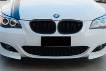 BMW 5 Series E60/E61 2003-2010 Nerki M-Look (czarny mat) zdjęcia 1