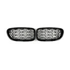 BMW 5 Series F10/F11 2010–2016 Nerki Diamond Silver (czarna ramka) zdjęcia 2
