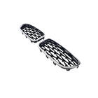 BMW 5 Series F10/F11 2010–2016 Nerki Diamond Black z chromowaną ramką zdjęcia 4