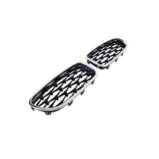Nerki Diamond Black z chromowaną ramką BMW 5 Series F10/F11 2010–2016 zdjęcia 3