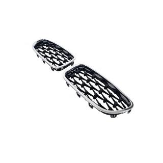 Nerki Diamond Black z chromowaną ramką BMW 5 Series F10/F11 2010–2016 zdjęcia 4
