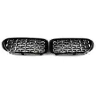 BMW Seria 5 G30/G31 2017–2023 Nerki Diamond Silver V1 (2017-2020, czarna ramka) zdjęcia 4