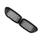 BMW Seria 5 G30/G31 2017–2023 Nerki Diamond Silver V1 (2017-2020, czarna ramka) zdjęcia 3
