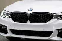 BMW Seria 5 G30/G31 2017–2023 Nerki Diamond Black V1 (2017-2020, czarna ramka) zdjęcia 1