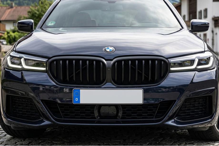 BMW Seria 5 G30/G31 2017–2023 Nerki 1 Bar (2021+, Czarny Mat) Image
