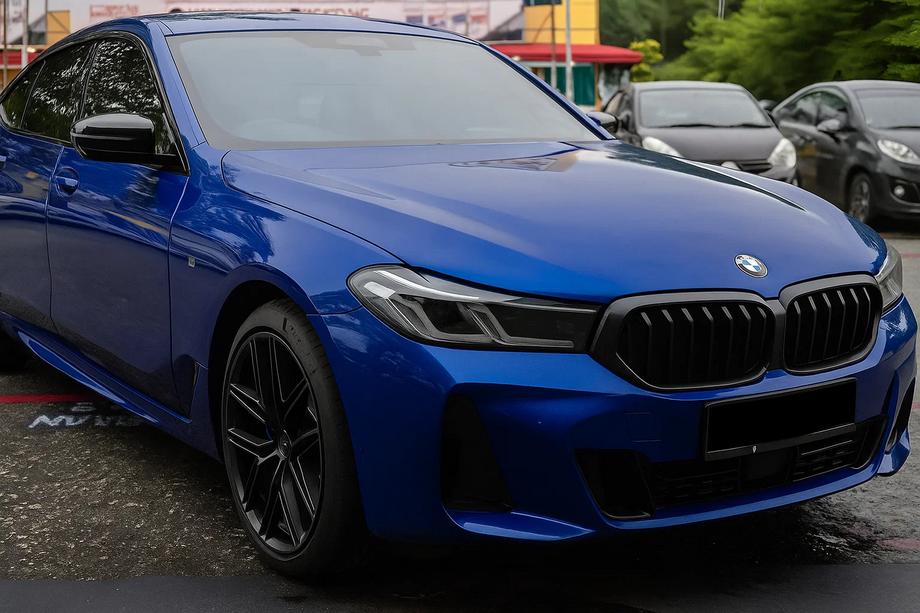 BMW 6 Series G32 2017- Atrapy M-Look (2020-2023, Czarny Mat) Image