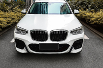 BMW X3 G01 2018- Nerki M-Look (2018-2021, Czarny Połysk z Chromowaną Ramką) zdjęcia 1